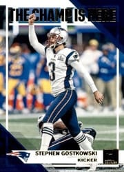 2019 Donruss The Champ is Here Stephen Gostkowski #CH-7 card