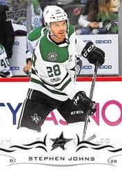2018-19 Upper Deck Base Set Stephen Johns #62 card