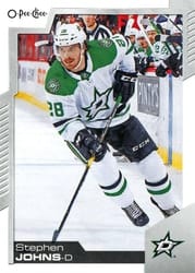 2020-21 O-Pee-Chee Base Set Stephen Johns #334 card