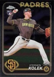 2024 Topps Chrome Update Base Set Stephen Kolek #USC66 card