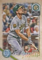 2018 Topps Gypsy Queen Base Set Stephen Piscotty #60 card