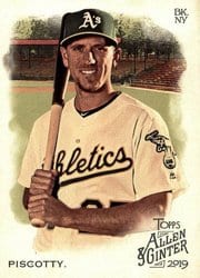 2019 Topps Allen & Ginter Base Set Stephen Piscotty #221 card