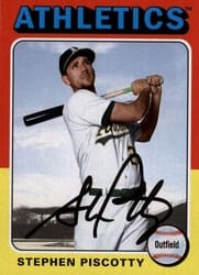 2019 Topps Archives Base Set Stephen Piscotty #154 card