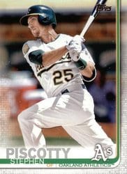 2019 Topps Base Set Stephen Piscotty #66 card