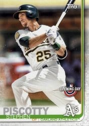 2019 Topps Opening Day Base Set Stephen Piscotty #194 card