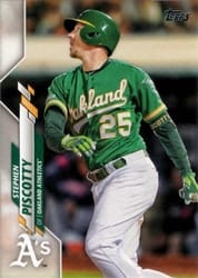 2020 Topps Base Set Stephen Piscotty #593 card