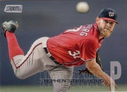 2018 Stadium Club Base Set Stephen Strasburg #20 card