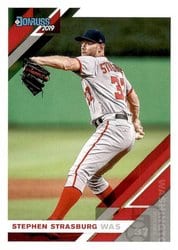 2019 Donruss Base Set Stephen Strasburg #52 card