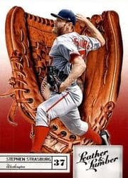 2019 Panini Leather & Lumber Base Set Stephen Strasburg #19 card