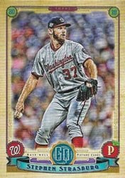 2019 Topps Gypsy Queen Base Set Stephen Strasburg #211 card