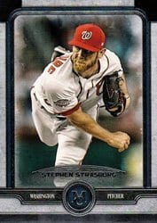 2019 Topps Museum Collection Base Set Stephen Strasburg #97 card