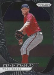 2020 Panini Prizm Base Set Stephen Strasburg #93 card