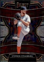 2020 Panini Select Base Set Stephen Strasburg #49 card