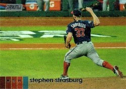 2020 Stadium Club Base Set Stephen Strasburg #165 card
