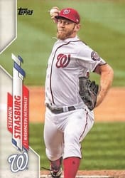 2020 Topps Base Set Stephen Strasburg #631 card