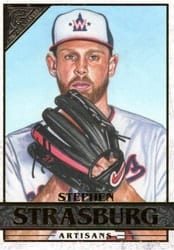 2020 Topps Gallery Base Set Stephen Strasburg #195 card