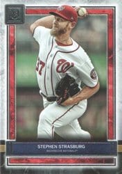 2020 Topps Museum Collection Base Set Stephen Strasburg #80 card