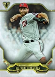 2020 Topps Triple Threads Base Set Stephen Strasburg #96 card