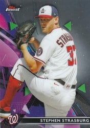 2021 Finest Base Set Stephen Strasburg #51 card
