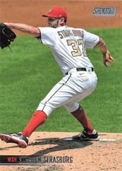 2021 Stadium Club Base Stephen Strasburg #58 card