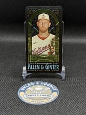 2021 Topps Allen & Ginter Mini Stained Glass Stephen Strasburg #24 card