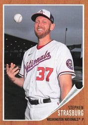2021 Topps Archives Base Set Stephen Strasburg #64 card