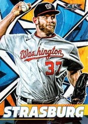 2021 Topps Fire Base Set Stephen Strasburg #149 card
