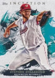 2021 Topps Inception Base Set Stephen Strasburg #2 card