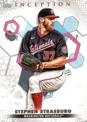 2022 Topps Inception Base Set Stephen Strasburg #40 card