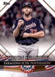 2022 Topps Update Paragons of the Postseason Stephen Strasburg #PP-22 card