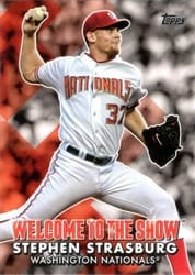 2022 Topps Welcome to the Show Stephen Strasburg #WTTS-23 card