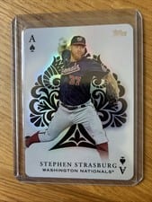 2023 Topps All Aces Autographs Stephen Strasburg #AA-21 card