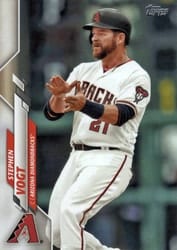 2020 Topps Base Set Stephen Vogt #605 card