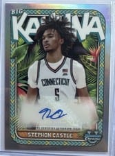 2023-24 Bowman University Chrome The Big Kahuna Autographs Stephon Castle #BKA-SC card