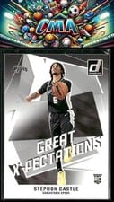 2024-25 Donruss Great X-Pectations Stephon Castle #1 card