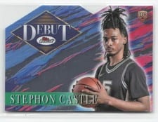 2024-25 Finest Debut Stephon Castle #D-5 card