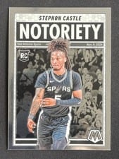 2024-25 Panini Mosaic Notoriety Stephon Castle #2 card