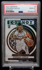 2024-25 Panini Obsidian Equinox Stephon Castle #6 card