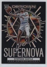 2024-25 Panini Obsidian Supernova Stephon Castle #1 card