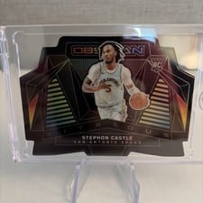 2024-25 Panini Obsidian Vitreous Stephon Castle #6 card
