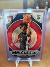 2024-25 Panini Totally Certified On Target Stephon Castle #24 card