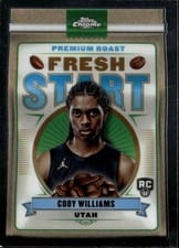 2024-25 Topps Chrome Fresh Start Stephon Castle #FS-3 card
