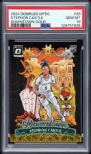 2024 Panini Donruss Optic Downtown Stephon Castle #20 card