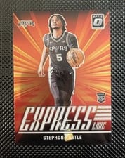2024 Panini Donruss Optic Express Lane Stephon Castle #1 card
