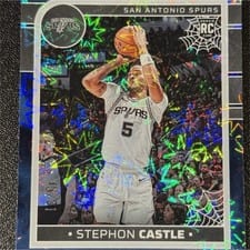 2024 Panini Haunted Hoops Stephon Castle #250 card