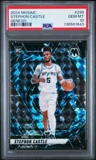 2024 Panini Mosaic Stephon Castle #236 card