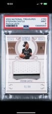 2024 Panini National Treasures Stephon Castle #153 card