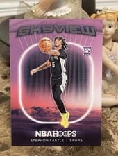 2024 Panini NBA Hoops Skyview Stephon Castle #3 card