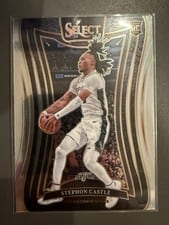 2024 Panini Select Stephon Castle Silver Prizm #388 card