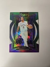 2024 Panini Select Stephon Castle Blue Cracked Ice Prizm #72 card